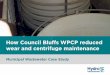 How Council Bluffs WPCP reduced wear and centrifuge maintenance