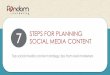 Planning Social Media Content