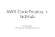 AWS CodeDeploy + Github