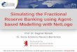 Simulating the Fractional Reserve Banking using Agent-based Modelling with NetLogo [Slides]