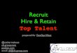 Recruit, hire, retain top talent: DevOps West Las Vegas 2016