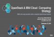 VietOpenStack meetup 7th Openstack in ibm cloud