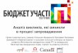 Аналіз викликів, які виникли в процесі запровадження Бюджету участі Полтави (Львів)