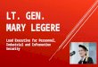 Lt. Gen. Mary Legere - Lead Executive for Personnel, Industrial and Information Security