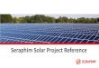 2016 Seraphim Solar Project Reference