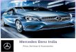 Mercedes Benz India - Price, Services & Accessories