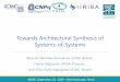 WDES 2015 paper: Towards Architectural Synthesis of Systems-of-Systems
