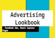 Facebook Ads and Capture Pages Look Book (February Part 1)