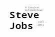 Steve Jobs - Entrepreneur
