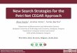 New Search Strategies for the Petri Net CEGAR Approach