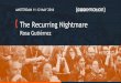 The recurring nightmare  - Rosa Gutierrez - Codemotion Amsterdam 2016