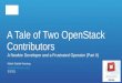 The Tale of 2 OpenStack contributors