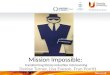 Mission Impossible? Transforming library induction into learning - Eveson