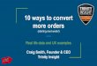 10 ways to convert more orders - Etail East Address