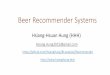 Beer recommender system