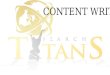 Search titans Saint Lucia Copy Writer Presentation