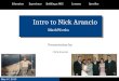 Intro to Nick Arancio and NOC Building philosophy