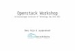 Openstack workshop @ Kalasalingam