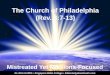 Revelation 3:7-13 Philadelphia Missions