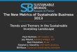 Trends and Tremors in the Sustainable Investing Landscape
