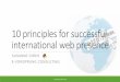 10 principles for successful international web presence | Susanne Dirks - eVorsprung Consulting