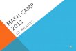 Mash camp 2011 presentation