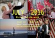 JULY 2016 - Pictures of the month -July 16- July 23