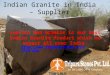 Indian granite in india   supplier