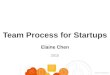 Team process for startups