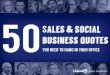 50 Sales and Social Business Quotes You Need to Hang in Your Office