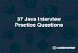 37 Java Interview Questions