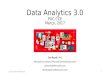 Advanced Data Analytics -- PUC CCE Março 2017