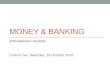 Money & banking lecture six (mansoura university)