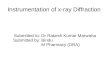 xray diffraction instrumentation