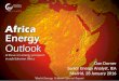 Dan Dorner-Perspectivas energéticas para África