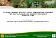 Strengthening Agricultural Innovation Systems for Sustainable and Climate Resilient Agriculture
