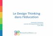 20150216 design thinking dans l'éducation