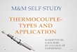 Thermocouples and its types