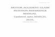 Motor Accident Claim Petition Reference Manual - March 2016