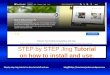 Step by step jing tutorial on how to install and use