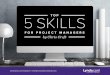 Top 5 Skills for Project Managers