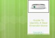 Guide to identify a real emerald stone or panna ratna