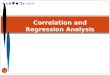 1 Correlation and Regression Analysis Lecture 11