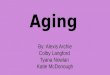 Aging By: Alexis Archie Colby Langford Tyana Nowlan Katie McDonough