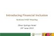Introducing Financial Inclusion National MSP Meeting Silver Springs Hotel 24 th June 2015