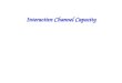 Interactive Channel Capacity. [Shannon 48]: A Mathematical Theory of Communication An exact formula for the channel capacity of any noisy channel