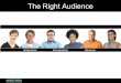 GeographiesDemographicsBehaviors The Right Audience