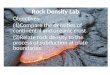 Rock Density Lab Objectives: