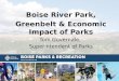 Boise River Park, Greenbelt & Economic Impact of Parks Tom Governale, Superintendent of Parks