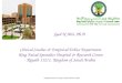 Syed N Alvi, Ph.D Clinical Studies & Empirical Ethics Department King Faisal Specialist Hospital & Research Centre Riyadh 11211, Kingdom of Saudi Arabia